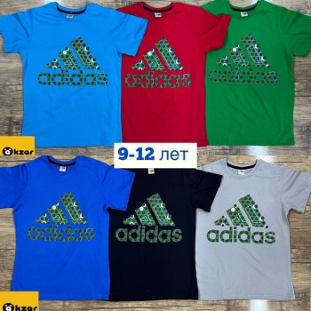футболка (9-12лет) для мальчиков пр-во Узбекистан в интернет-магазине «Детская Цена»